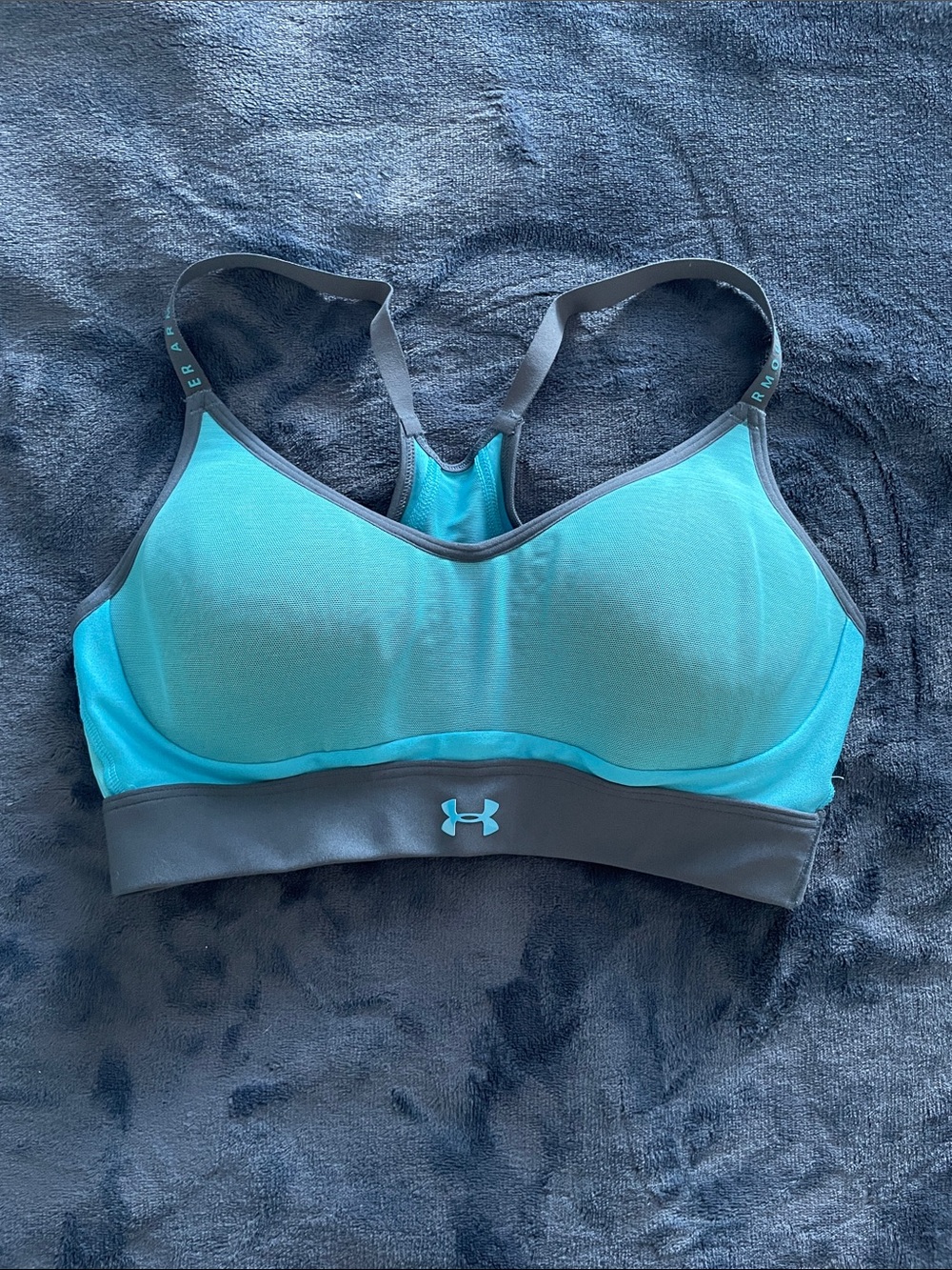 Under Armour Infinity Low Sports Bra - Blue